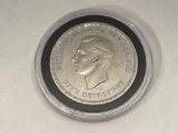 1951 Silver Coin, Britain George VI Five Shillings