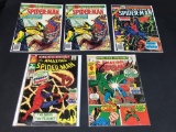 The Amazing Spider-Man Marvel Comic books, 5 Comics