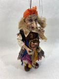 Gypsy Hag Marionette Puppet Doll