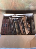 Box Full of Vintage Vinyl Record Albums