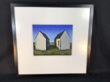 Framed Signed AP Color Lithograph on Paper by Mark Beck, 20 x 19in