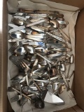 Box of Vintage Silverware