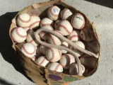 13x18 inch Bag full of baseballs