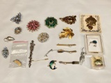 Vintage Costume Jewelry Pins