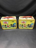 1973 Wee Pals Metal Lunchbox 2 Units
