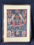 Unsigned Buddah painting