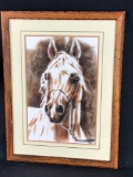 Drawing of horse 18in tall 12in wide