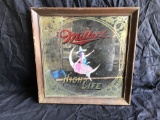 Miller high life mirror 18in tall