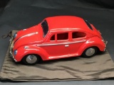 Volkswagen beetle Music box decanter and shot glass holder