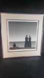 31in wide x 34in tall framed art 1983 signed says Will Barnet
