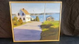 Signed Framed Oil Painting, Atlantic Summer by Timothy Horn, w/ Provenance, 20 x 25 in