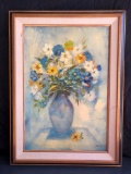 Signed & Framed Original Oil Buckley 32in wide 44in Tall