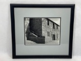 Signed framed photography art 18 x 16 in