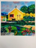 Signed lithograph Art 18/225, 18 x 22in