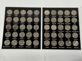 Collection of all 50 State Quarters, U.S. 50 Cent Coins 1999-2008