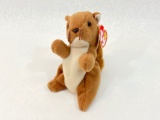 Ty Beanie Baby Nuts the Squirrel with multiple Tag ERRORS