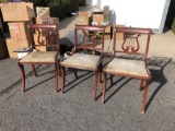 3 Vintage Dinner Chairs