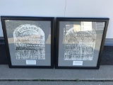 Framed Tombstone Trace 2 Units