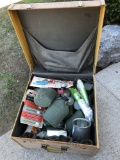 Vintage Suitcase Full of Vintage Survival Gear