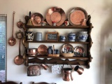 Copper Wall Display