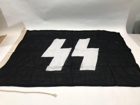 WW2 German Third Reich Waffen SS Banner Flag