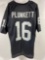 Signed Raiders Football Jersey w/ COA, says Jim Plunkett 16