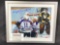 Signed Framed Edmonton Oilers Ken Linseman Photograph, Signature w/ COA
