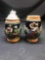 Vintage West Germany Beer Stein 2 Units