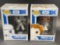 Princess Leia & Storm Trooper Funko POP toy figurines, 2 Units