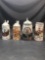 Native American Decorative Beer Stein 4 Units