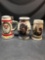 Norman Rockwell Decorative Beer Stein 3 Units