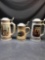 Avon Decorative Beer Stein 3 Units