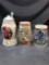 Budweiser Olympics Heritage Beer Stein 3 Units