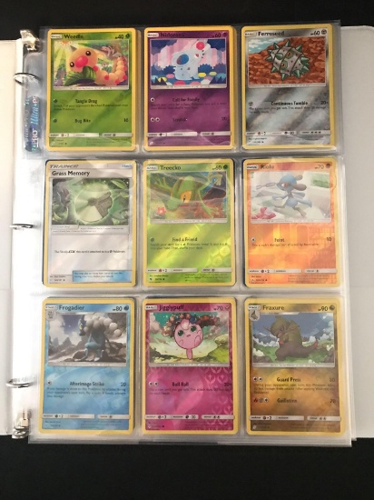 200+ Pokemon Cards In Pages And Binder