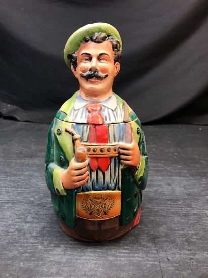 Vintage West Germany Character Beer Stein