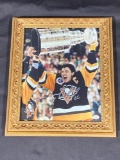 Signed Framed Pittsburgh Penguins Mario Lemieux Photograph, Signature w/ COA