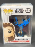 NIB Princess Leia Funko POP Signed by Ingvild Delia w/ COA