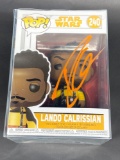 NIB Lando Calrissian Funko POP Signed by Donald Glover w/ COA