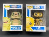 C-3PO & Jabba the Hutt Funko POP toy figurines, 2 Units