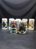 Oak Tree Horse Racing Beer Stein 7 Units