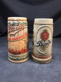 Strohs Brewing Company Beer Steins 2 Units