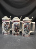 Heroes of the Civil War Beer Stein 3 Units