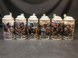 Budweiser Armed Forces Beer Stein 6 Units