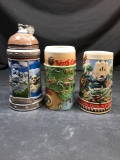 Landmarks North Carolina Busch Gardens Beer Stein 3 Units