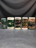 St. Patricks Day Mardi Gras Beer Stein 5 Units