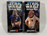 Kenner Star Wars Collector Series Akbar & Chewbacca Toys, 2 Units