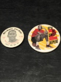 Micheal Jordan Buttons Pins 2 Units