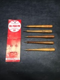 Vintage Baseball Bat Pens With Display 6 Units