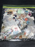 Bag Full of Loose Stamps