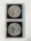 1890 1896 Morgan Silver Dollar 2 Units Nice